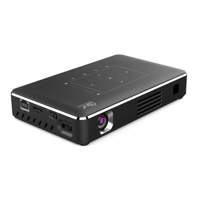 4K Mini przenośny projektor DLP Android 9.0 HDMI 4 funkcja dotykowa narożna