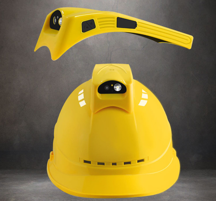 PTT HardHat Kask ochronny Kamera wideo Kamera wideo Obsługa 4G WIFI