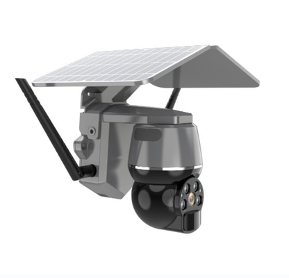 Kamera bezpieczeństwa 5V 2A ABS 4g Wifi, kamera Ptz 4g Solar Fireproof