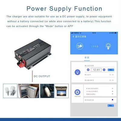 Ładowarka 48V 10A AC DC Ładowarka Lifepo4 Śruba M8 IP22