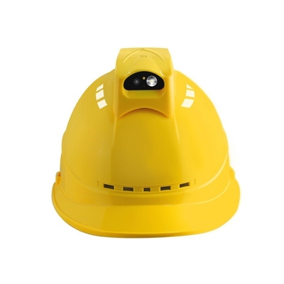 Transmisja na żywo ABS Smart Helmet Recorder Ochrona bezpieczeństwa na placu budowy