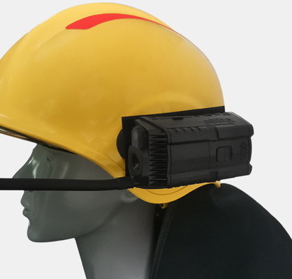 Helmet Mounted Thermal Imaging Camera 4G Live Streaming With CO H2S O2 Gas Detection