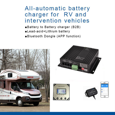 Ładowarka 12V 30A DC Materiał aluminiowy do jachtu łodzi RV