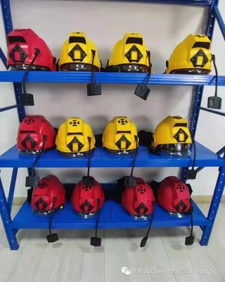 Kask strażacki ABS IR Kamera termowizyjna Alarm SOS z oprogramowaniem dowodzenia VMS