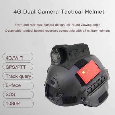 3G 4G Wi-Fi GPS Mini Smart Helmet Kamera Wbudowana w 4000mAh Bateria do nagrywania wideo