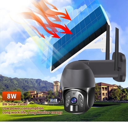 Mini 4G Smart Home Camera Online Security Camera Naładowanie słoneczne wbudowane w baterię litową