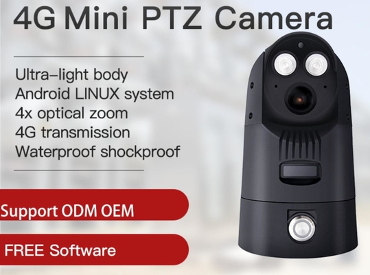 IP66 4g kamery noszonej na ciele wbudowana w baterie litowe