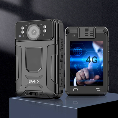 1080P 4G Camera Worn Body Powyżej 15 godzin Czas nagrywania Mp4 Z H.264/ H.265 Bodycam