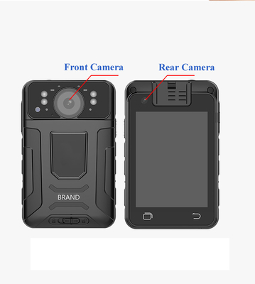Śledzenie GPS 4g Kamery noszone przez ciało powyżej 15 godzin Czas nagrywania Mp4 z H.264/H.265