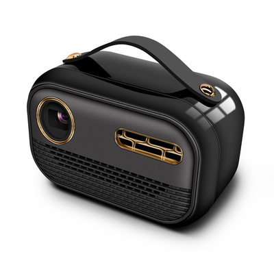 65 lumenów DLP Smart Projector Android 9.0 System 4K Dekodowanie wejścia czterokołowa korekta