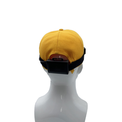 4G LED Hardhat Camera Live Streaming PTT GPS Tracking dla placu budowy kopalni kolejowej