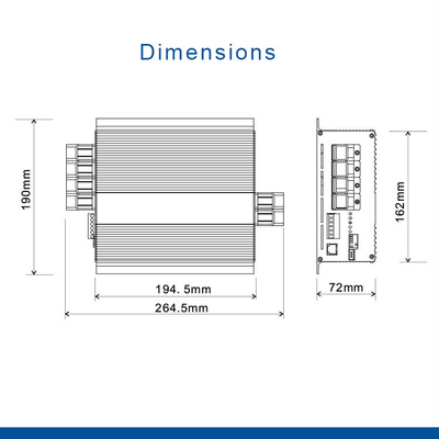 30A 390W DC ładowarka akumulatora dla akumulatorów 12V Temperatura skompensowana Lekkie 1,5 kg