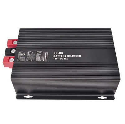 DC-DC Booster 12V 90A Dwu-Way ładowarka akumulatora Kontroler dla RV pojazdu jachtu