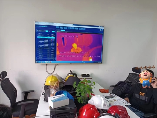 Kamera 4G z ekranem LCD, przeciwpożarowa, wodoodporna
