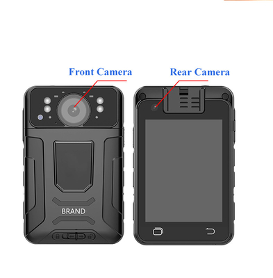 Sztuczna inteligencja Rozpoznawanie twarzy Kamery ciała policji 2 Way Talk Night Vision System Android