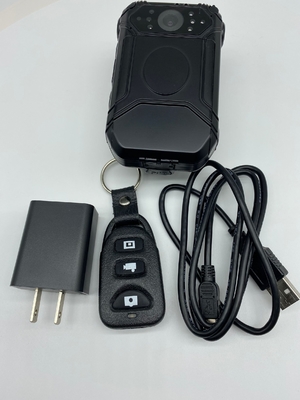 64G IP66 Kamery ciała policji z 1,5W LED i kątem 120 stopni