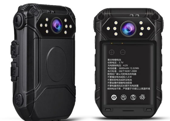 13MP Night Vision Police Body Worn Camera z szerokim kątem widzenia 120° i wodoodpornością IP66