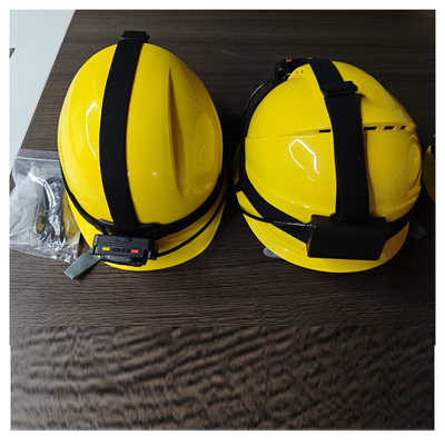 Lampa LED Hardhat Kamera bezpieczeństwa z 120° szerokim kątem i fotografią wspomaganą laserowo