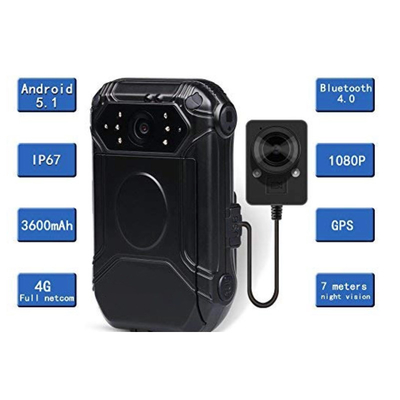 4G Police Wearable HD Body Camera ochroniarz osobista kamera DVR
