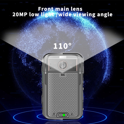 5G 4G 110 stopniowa kamera noszona przez policję z 13MP Night Vision 1080P System Android 10.0