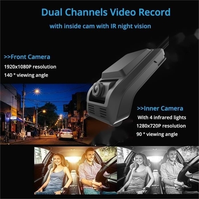 1080P 4G Dash Cam z ADAS DMS all-in-one Parking Monitoring dla zarządzania flotą