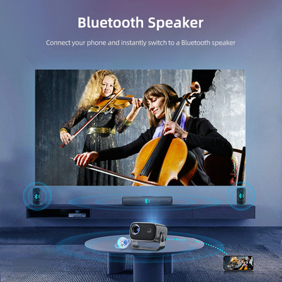 Przedstawienia biznesowe DLP Smart Projector z 1 GB pamięci buforowej i Multi Angle Keystone Correction