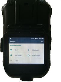 Przenośna kamera Mini Wifi 4G zużyta na ciele Bateria 3600 mAh z kolorowym czujnikiem CMOS