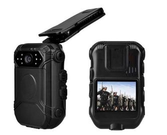 Mini-przyciskowa kamera HD Body IP65, zewnętrzne kamery noszone przez policję z wykrywaniem twarzy