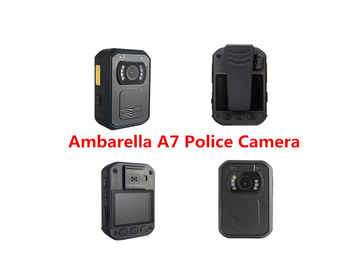 1080P Policyjna kamera wideo Ambarella A7, zużyta na ciele kamera 5MP CMOS Sensor