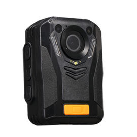 Czarna policyjna kamera wideo Ambarella A7, kamera IR Night Vision 1080 P