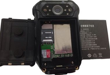Zużyte kamery policyjne o wysokiej rozdzielczości Bateria 3600 mAh z kartą SD 128 GB