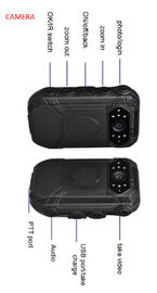 Wodoodporny aparat Android Body Camera 5.1 o wysokiej rozdzielczości przesyłanie danych w czasie rzeczywistym