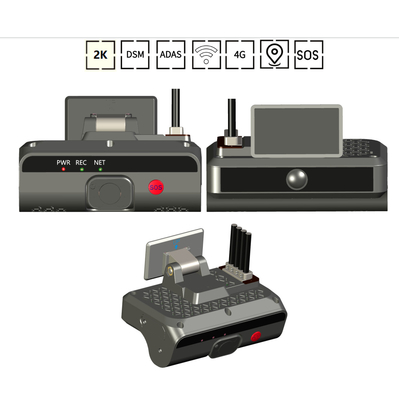 Identyfikacja kierowcy AI Dashcam ADAS DSM 4G SOS GPS Advanced Driving Assistance System