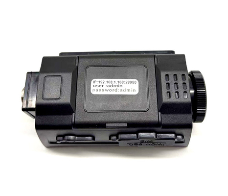 Przenośny RS232 RJ45 Wojskowy Taktyczny 4G WiFi Ethernet GPS Kamera odtwarzania wideo do monitorowania