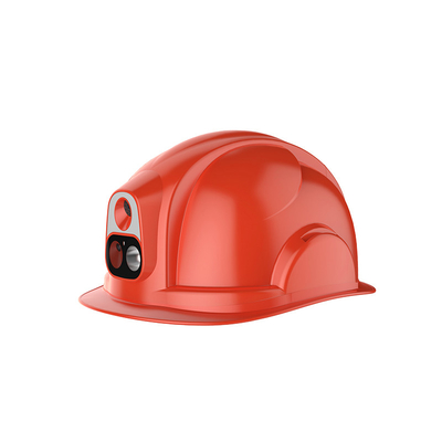 Robustny 4G GPS Tracking Hardhat dla placu budowy Zakres ostrości 0,5m do nieskończoności -20°C do 60°C