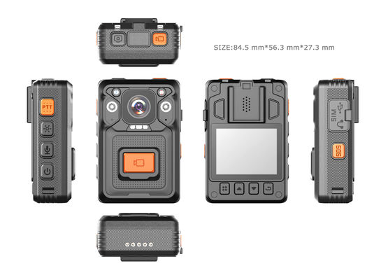 13-megapikselowy obraz i moduł 4G Profesjonalne rejestratory wideo dla policji dla zwiększonego bezpieczeństwa