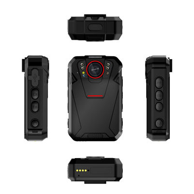 Kamera noszona na ciele z 4G wifi, dwoma kamerami, 2,4-calowym ekranem dotykowym