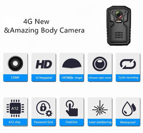 Pocket Security Guard Body Camera 32 GB / 64 GB / 128G z podwójnym systemem RTOS + Linux