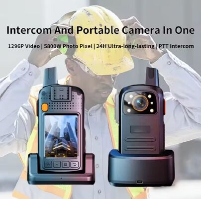6000KM Unlimited Distance PTT Intercom Walkie Talkie with camera in one