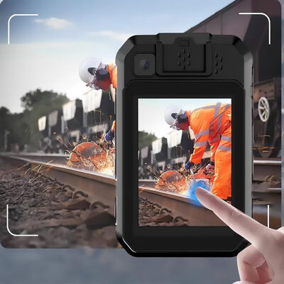 Rejestrator audio Vido z kamerą dwukierunkową 4G Ptt Walki-Talki Bodycam