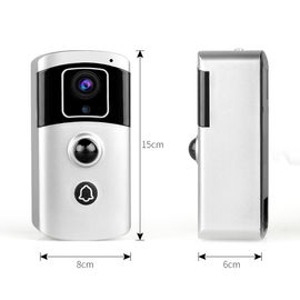 1080P 2 w 1 kamera dzwonkowa zasilana bateryjnie WiFi bezprzewodowa kamera IP bezpieczeństwa w domu Kamera nadzoru PIR