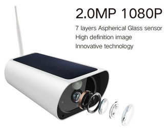 Nocna odległość 850nm IR Ray Wifi Kamera bezpieczeństwa Bateria słoneczna Czujnik COMS 1080P