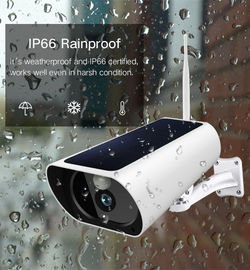 Nocna odległość 850nm IR Ray Wifi Kamera bezpieczeństwa Bateria słoneczna Czujnik COMS 1080P