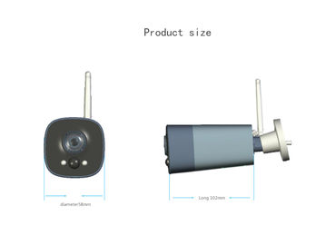 Sieć Wifi 802.11b/G/N Night Vision Kamera bezpieczeństwa PIR Wykrywanie ciała Obudź się