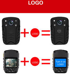 140 stopni WIFI Body Zużyty aparat / Nagrywanie wideo Security Pocket Police Camera Body Camera 4K 2K 1080P