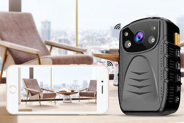 4K Mały korpus policyjny Zużyty aparat F1 Mini Cctv Wodoodporna kamera akcji z pilotem Wifi Gps
