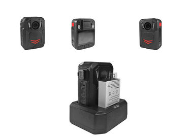 Kamery bezpieczeństwa policji w monitorze nadzoru Wbudowany tryb AP WIFI i GPS Baterie 2500 Mah