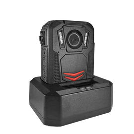 Kamery bezpieczeństwa policji w monitorze nadzoru Wbudowany tryb AP WIFI i GPS Baterie 2500 Mah