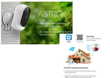 1080P WiFi Kamera IP Zewnętrzna bezprzewodowa kamera bezpieczeństwa Ładowanie baterii Nadzór audio Wykrywanie ruchu PIR Karta SD