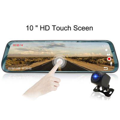 1080P 1O-calowy Stream Media Dual Lens Car Video Dash Camera